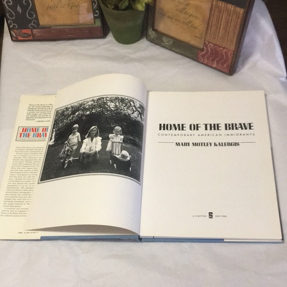 Home of the brave contemporary American immigrants hardback coffee table book - Picture 9 of 17